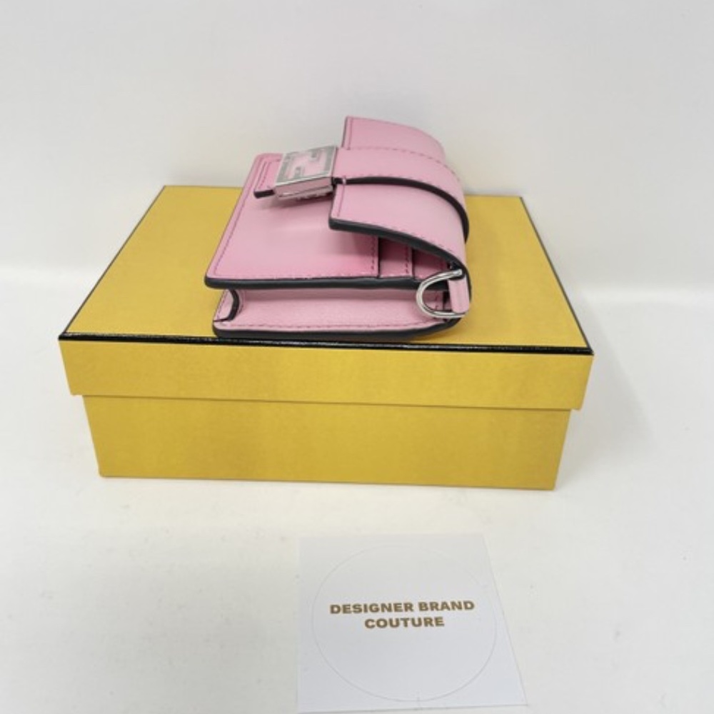 Brand New Fendi Micro Pink Baguette - Picture 5 of 7